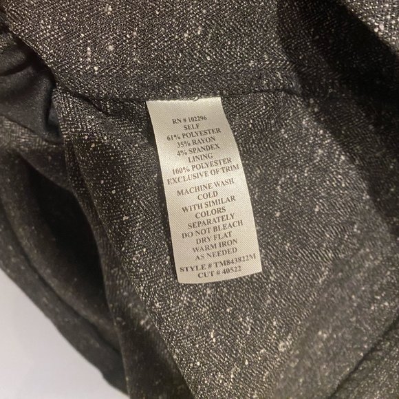 Connected Apparel Layered Front Faux Pearl Neck Dress - Black NWOT - Picture 6 of 6